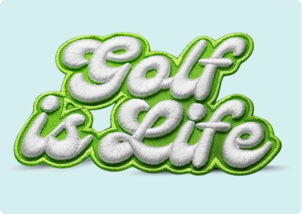 Digital Embroidered Patches Design