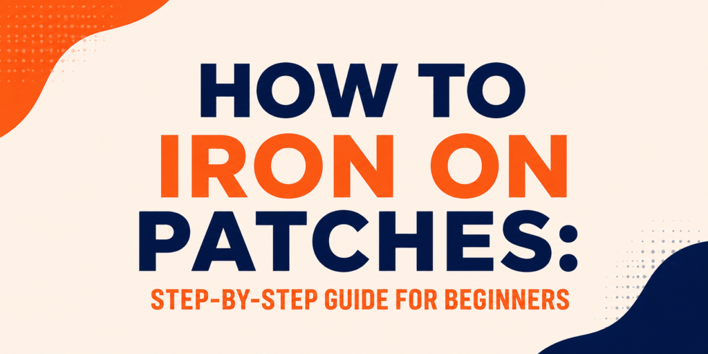 How to Iron patches